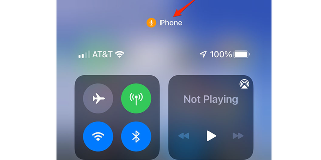 The orange and green dots you see at the top of your screen are part of an enhanced privacy and security update for iOS 14 or later.