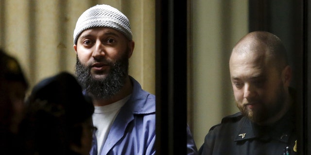 Adnan Syed in court, shortly before he was exonerated of murder.