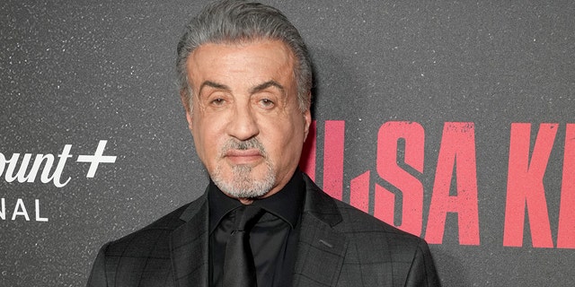 Sylvester Stallone attends the "Tulsa King" premiere in November.