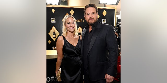 Cole Hauser and Cynthia Daniel attended the 80th Annual Golden Globe Awards on Tuesday.
