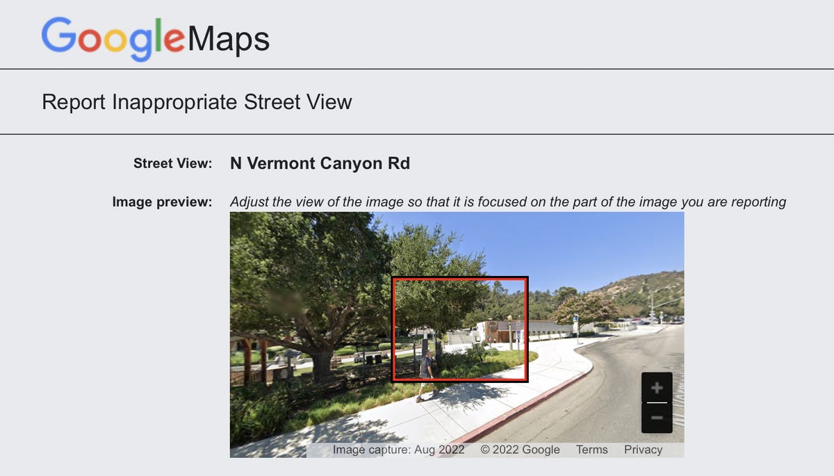 Blur options for Google Maps