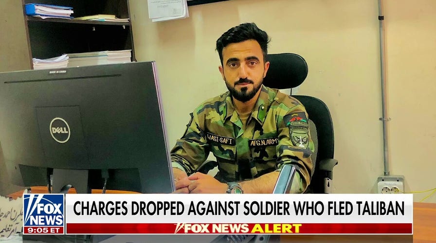 Charges dropped against US-trained Afghan solider who escaped Taliban