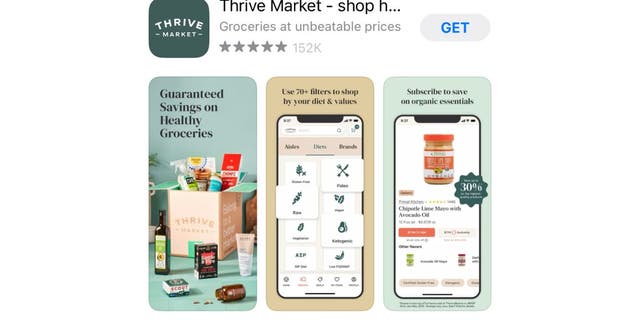 Thrive Market delivers healthy food and can cater to specific diets.