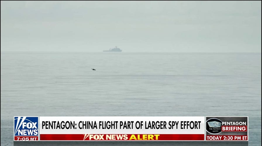 Pentagon: China flight part of a greater, years-long surveillance effort