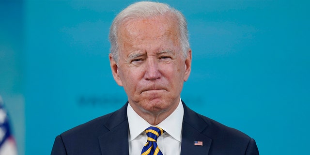 President Joe Biden delivers an update on the COVID-19 response and vaccination program at the White House on Oct. 14, 2021.