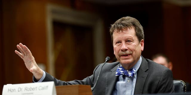 Food and Drug Administration Commissioner Robert Califf attends a hearing of U.S. Senate Subcommittee on Agriculture, Rural Development, Food and Drug Administration, and Related Agencies, in Washington, D.C., on April 28, 2022.