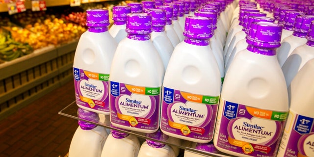 Similac Alimentum Hypoallergenic Infant Formula, imported from Puerto Rico, is for sale at a Stew Leonard's grocery store in Yonkers, New York, Friday, June 10, 2022.