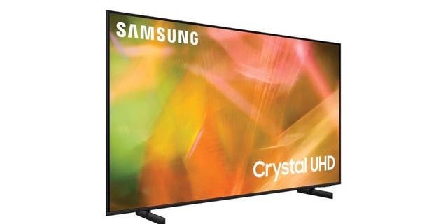 Display of the Samsung Class Crystal 4K UHD TV.