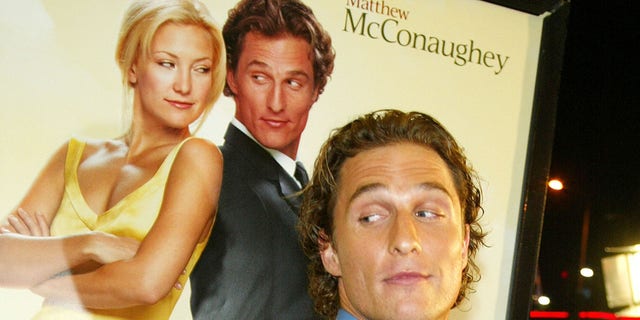 Matthew McConaughey said he was initially unsure about taking the role of Benjamin Barry in "How to Lose a Guy in 10 Days" until he ran into a fortuneteller. 