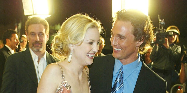 Kate Hudson, center, and Matthew McConaughey, right, starred together in 2003's "How to Lose a Guy in 10 Days."