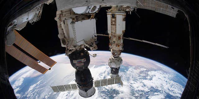 The International Space Station is crewed by the U.S., Russia, Europe and Japan.
