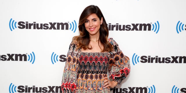  Jamie-Lynn Sigler visits the SiriusXM Studio on April 26, 2022, in New York City. 