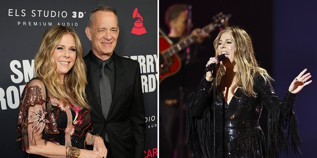 Rita Wilson was one of several performers at the MusiCares Persons of the Year event on Friday.