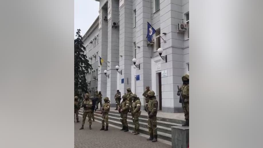 Russian forces occupy Berdiansk