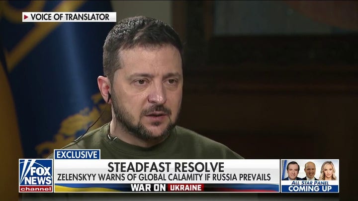 Zelenskyy: If Ukraine falls, it would be the start of World War 3