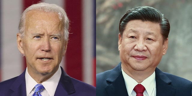 Presidents Joe Biden and Xi Jinping