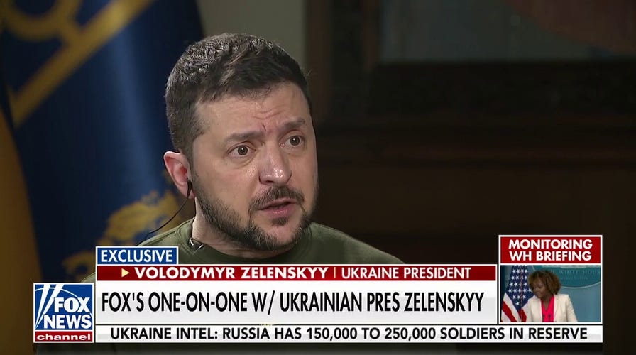  Zelenskyy will not discuss diplomacy with Putin until he withdraws Russian forces