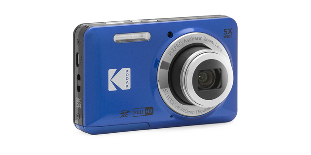A blue Kodak Digital Camera
