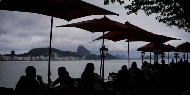 People have brunch in Rio de Janeiro, Brazil, on Oct. 4, 2022. Brazil is reintroducing the requirement for tourist visas for citizens of the U.S., Australia, Canada, and Japan begining on Oct. 1, 2023.