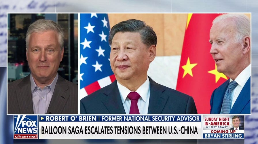 The China spy balloon was a national humiliation: Robert O'Brien 