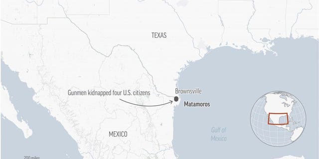 Gunmen kidnapped four U.S. citizens who crossed into Mexico from Texas last week for medical care and got caught in a shootout.