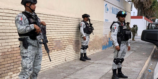 Mexican National Guard prepare a search mission for four U.S. citizens kidnapped by gunmen at Matamoros, Mexico, Monday, March 6, 2023. 