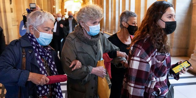 Marina Petrella (second left) is among ten Italian terrorists whom France declined to extradite over attacks conducted in the 1970s and 1980s.