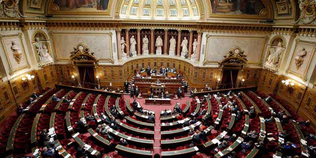 French senators are set to begin debating President Macron's pension plan. The plan would raise the country's minimum retirement age from 62 to 64.
