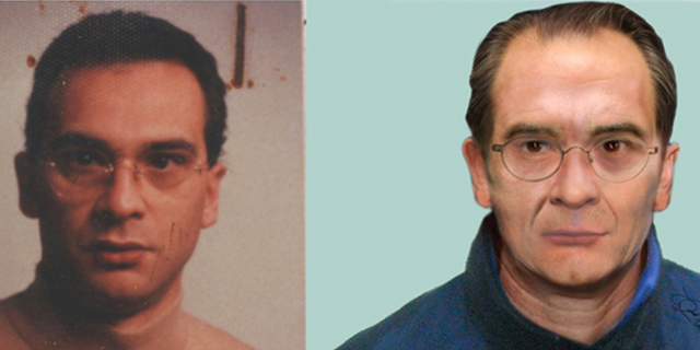 FILE: A composite picture showing a computer generated image released by tihe Italian Police (right) and a picture of Mafia top boss Matteo Messina Denaro.