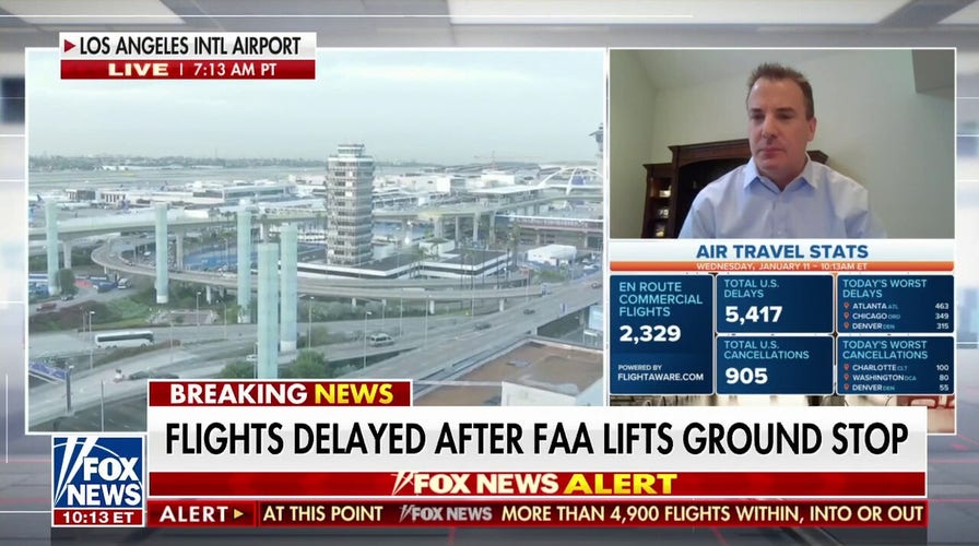 Aviation expert stresses importance of computer systems for flight communication after FAA outage