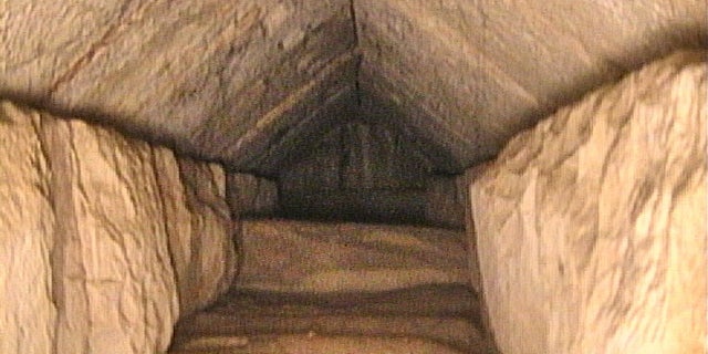A hidden corridor was discovered by researchers from the Scan Pyramids Project.
