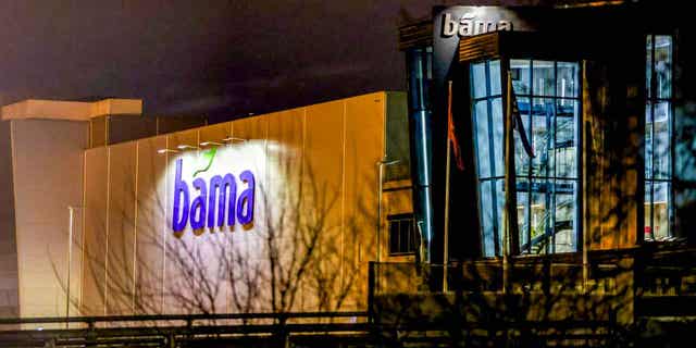 Fruit importer Bamas offices in Oslo, Norway, is pictured on March 30, 2023. The discovery of cocaine in a batch of fruit in Germany led Norwegian customs officers to make the largest-ever cocaine seizure in the country's history at the warehouse.