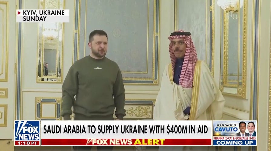 Saudi Arabia agrees to provide $400M in aid to Ukraine