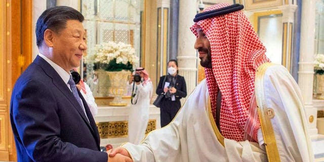 Saudi Crown Prince and Prime Minister Mohammed bin Salman, right, negotiated with Chinese President Xi Jinping to reopen formal relations between Saudi Arabia and Iran.