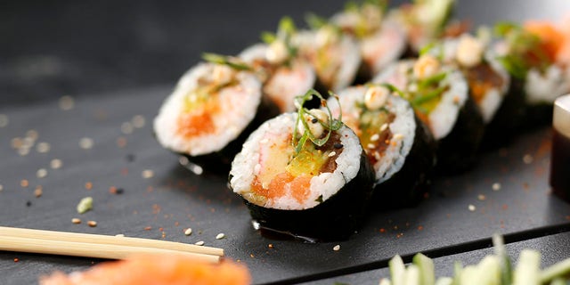 Japanese sushi.