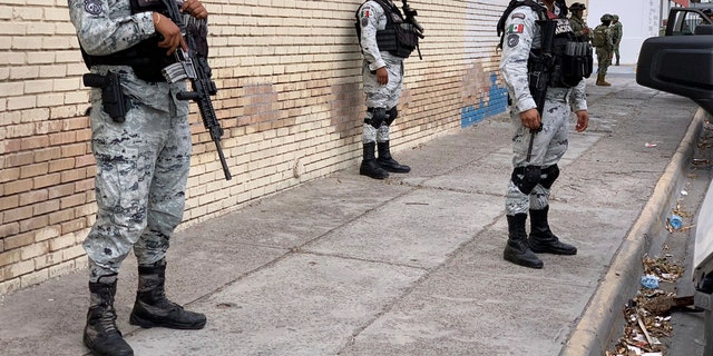 Mexican Natioanla Guard prepare a search mission for four U.S. citizens kidnapped by gunmen at Matamoros, Mexico, Monday, March 6, 2023.