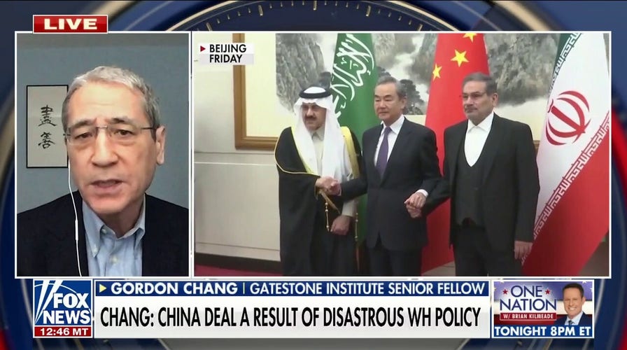 China, Iran, Saudi deal helps Beijing at US expense: Chang