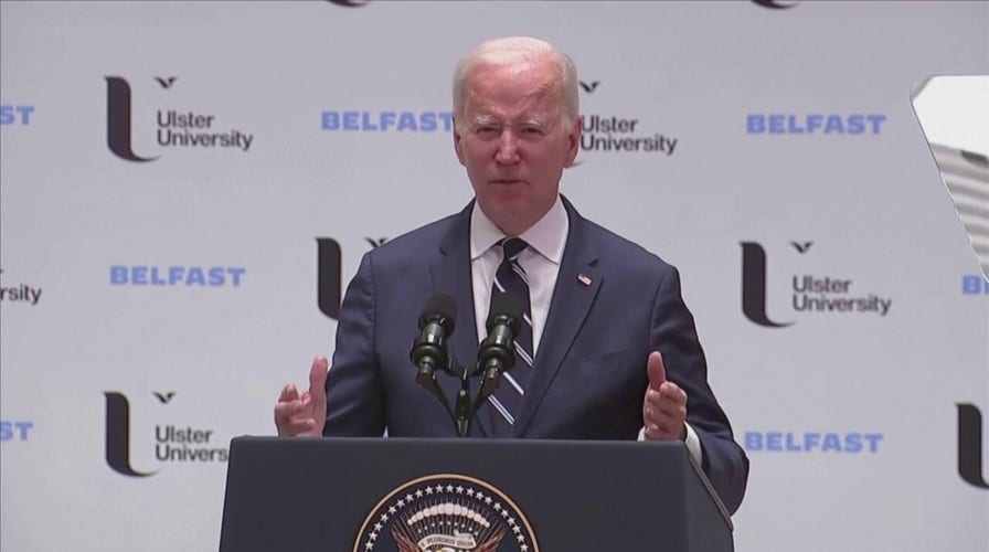 Biden praises Northern Ireland during Good Friday Agreement anniversary trip: 'Your future is our future'