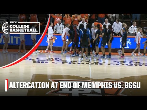 Video Memphis player strikes Bowling Green player in handshake line | ESPN College Basketball