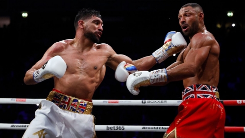 Amir Khan tested postiive for a banned substance after his fight with Kell Brook.