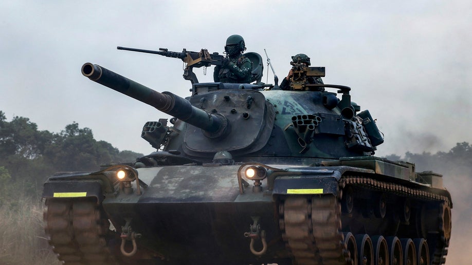 Taiwan army tank