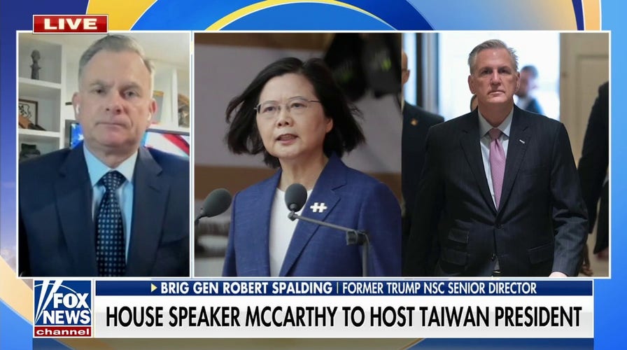 China will 'absolutely' retaliate over Kevin McCarthy's meeting with president of Taiwan: Robert Spalding