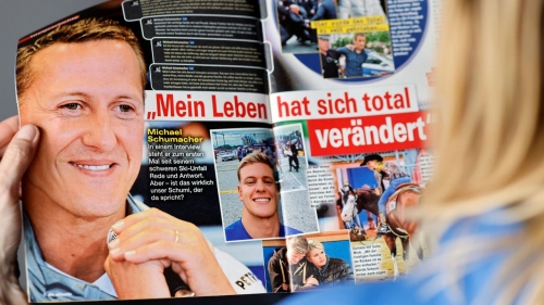 Schumacher's family said it was planning to take legal action over the magazine's article.
