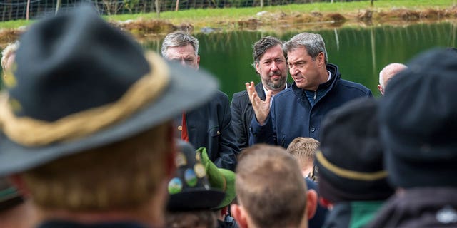 Bavaria's governor Markus Soeder 