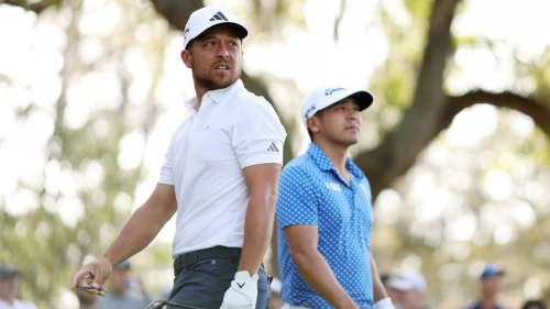 Schauffele and Kitayama were in action at The Players Championship in March.