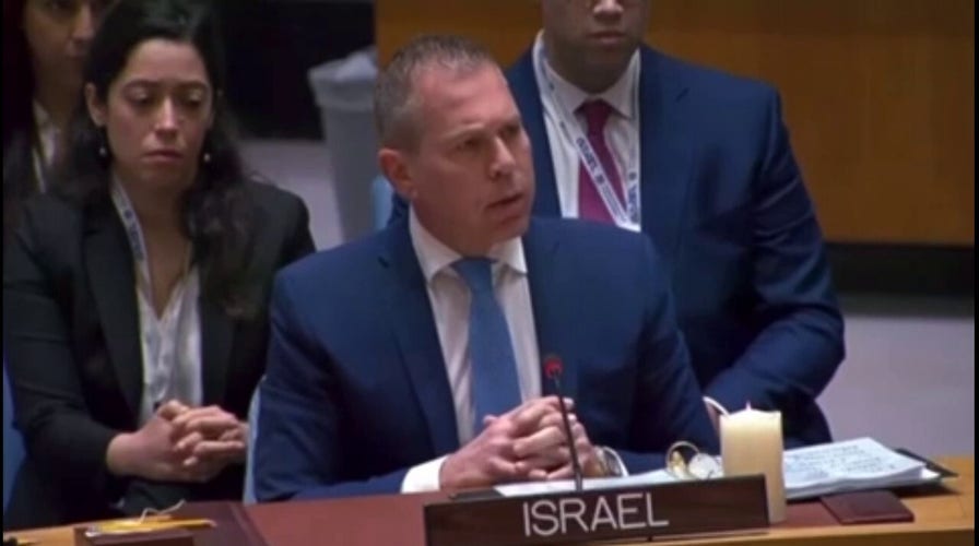 Israel's UN ambassador slams world body for holding meeting on country's Memorial Day: 'Debate disgraces the fallen'