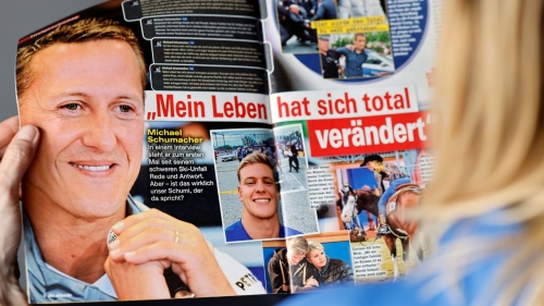 German weekly magazine Die Aktuelle published a fake AI interview with Michael Schumacher.