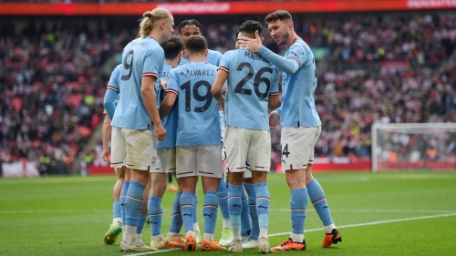 Manchester City comfortably beat Sheffield United 3-0 in the FA Cup semifinals.