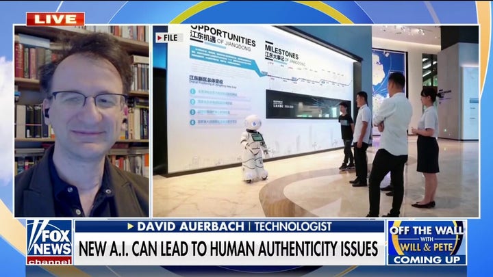 Technology expert David Auerbach warns new AI could lead to human authenticity issues