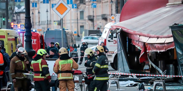 First responders say Russian military blogger Vladlen Tatarsky was killed in a cafe explosion on Sunday. The blast also injured 15 other people. It is unclear how many face life-threatening wounds.